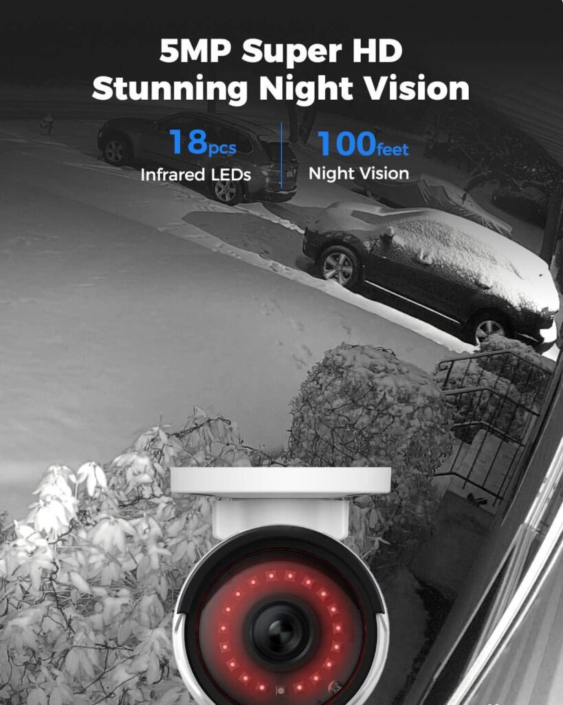 5 MP Super HD Night Vision Camera Picture