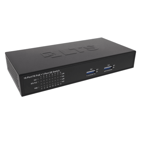 Poe Switch with extender cable capability.