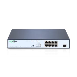 Fast Cabling 8 Port 2.5G Poe+ Switch with 2 Uplink Ports